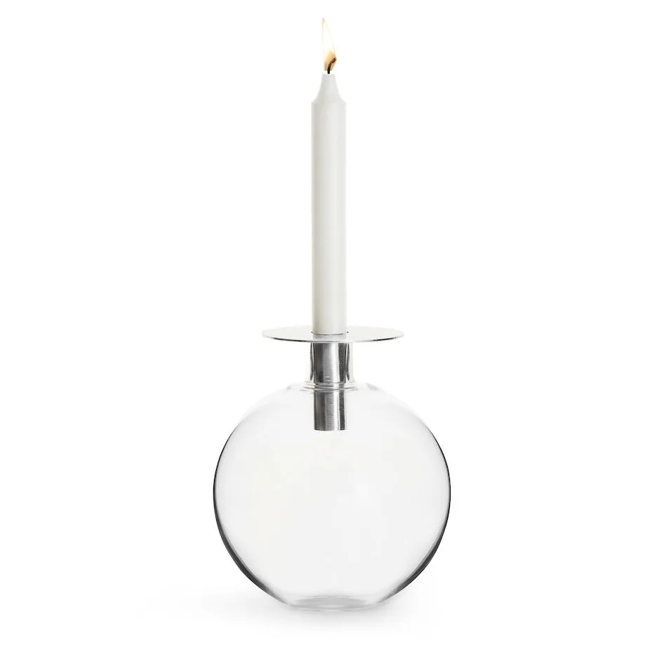 Top Vase, Silberfarben Sagaform