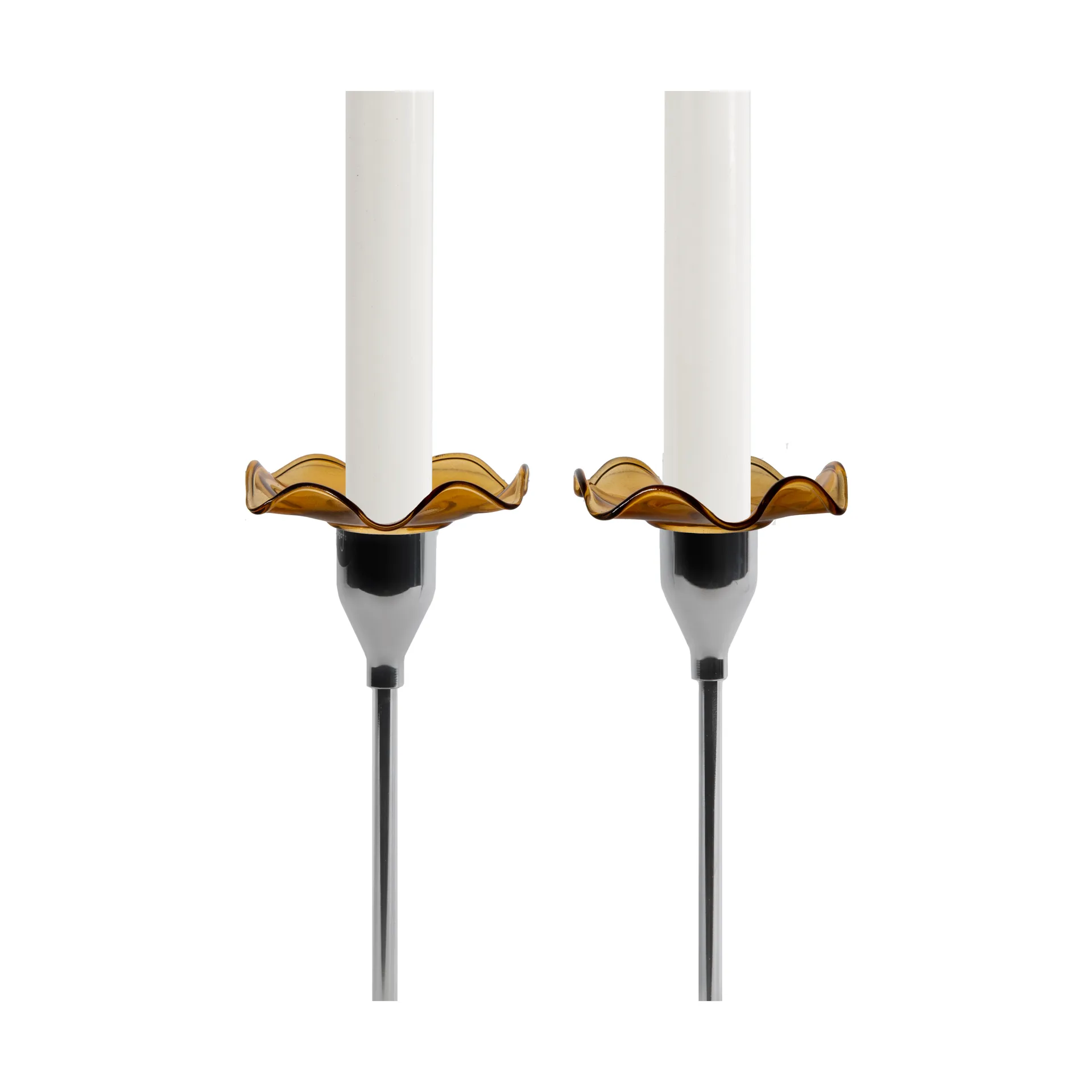 Viva Kerzenmanschette 2er Pack, Amber Sagaform