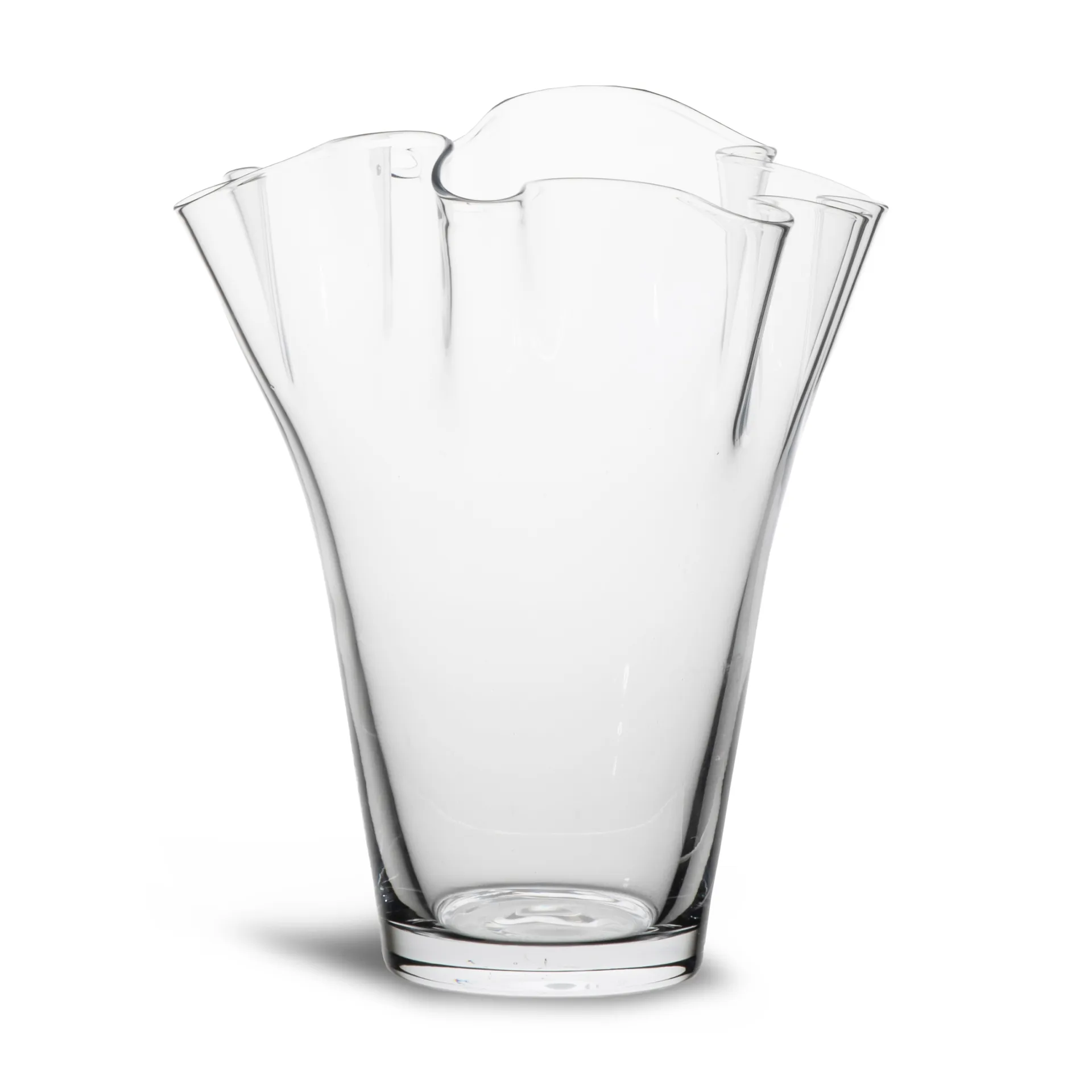 Viva Vase groß 24,5cm, Klar Sagaform