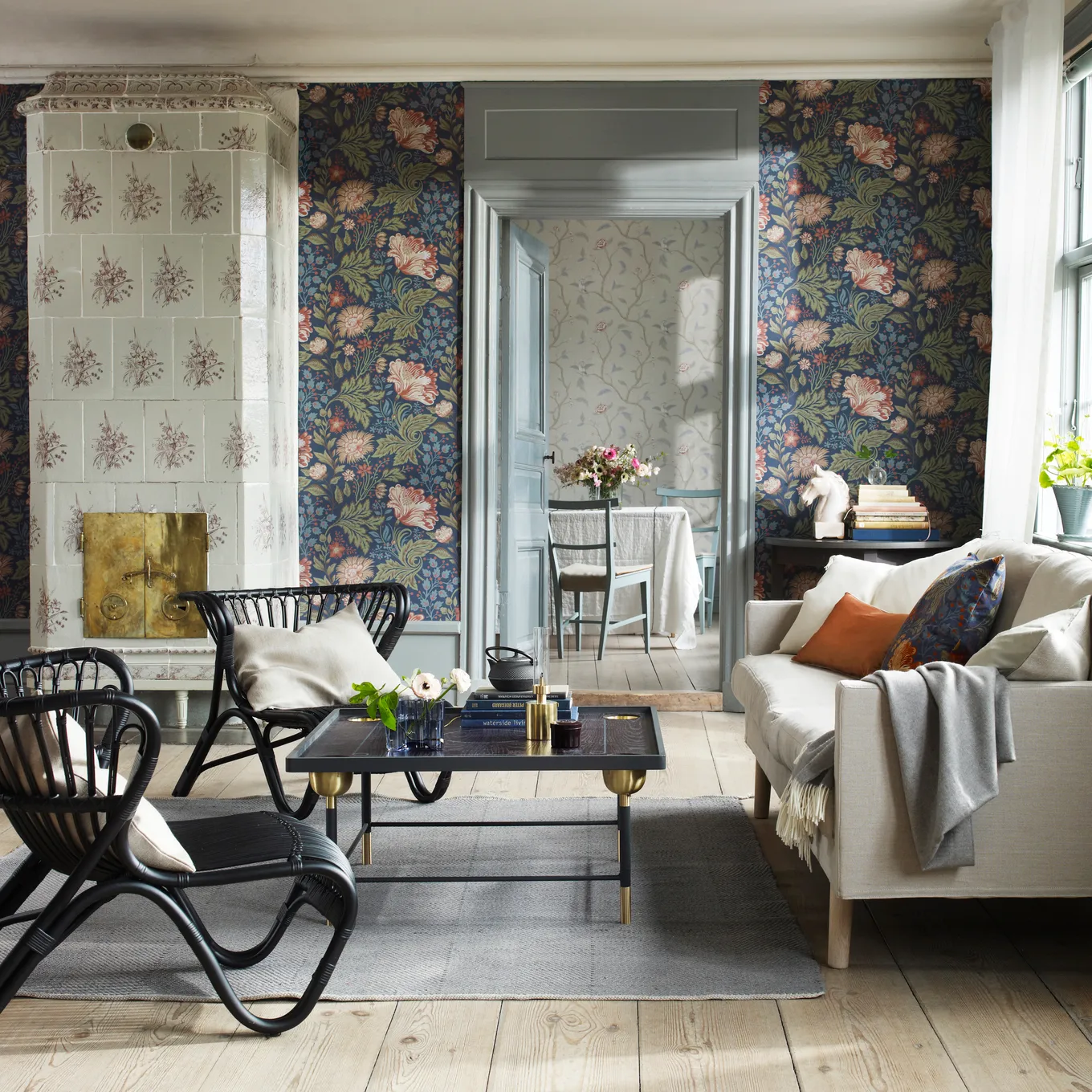 Ava Tapete von Sandberg Wallpaper online kaufen bei NordicNest.de