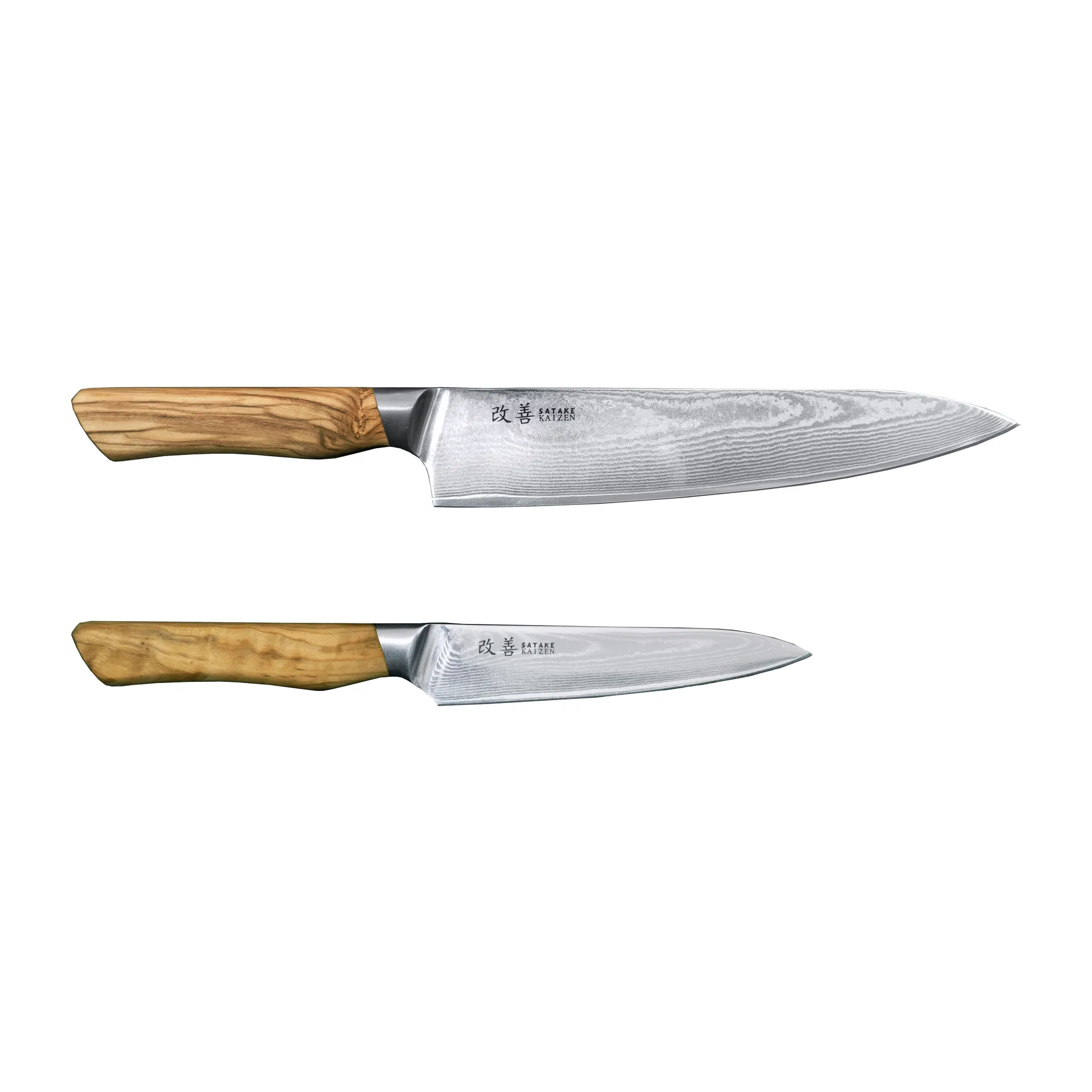 Kaizen Messer-Set Gyoto 18 cm & Petty 12 cm, 2-teilig Satake