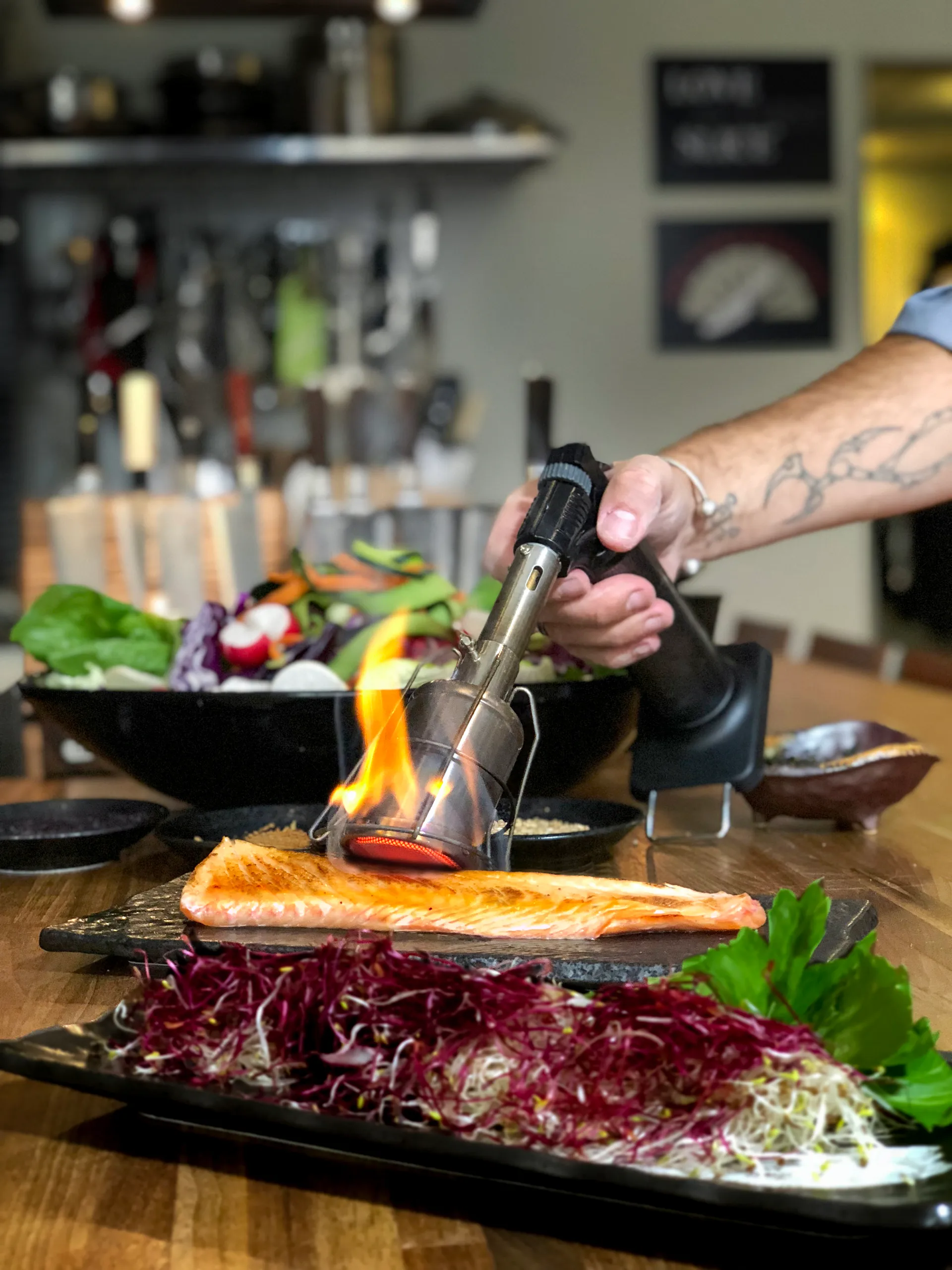 Satake Flame Master Profi-Brenner, Schwarz Satake