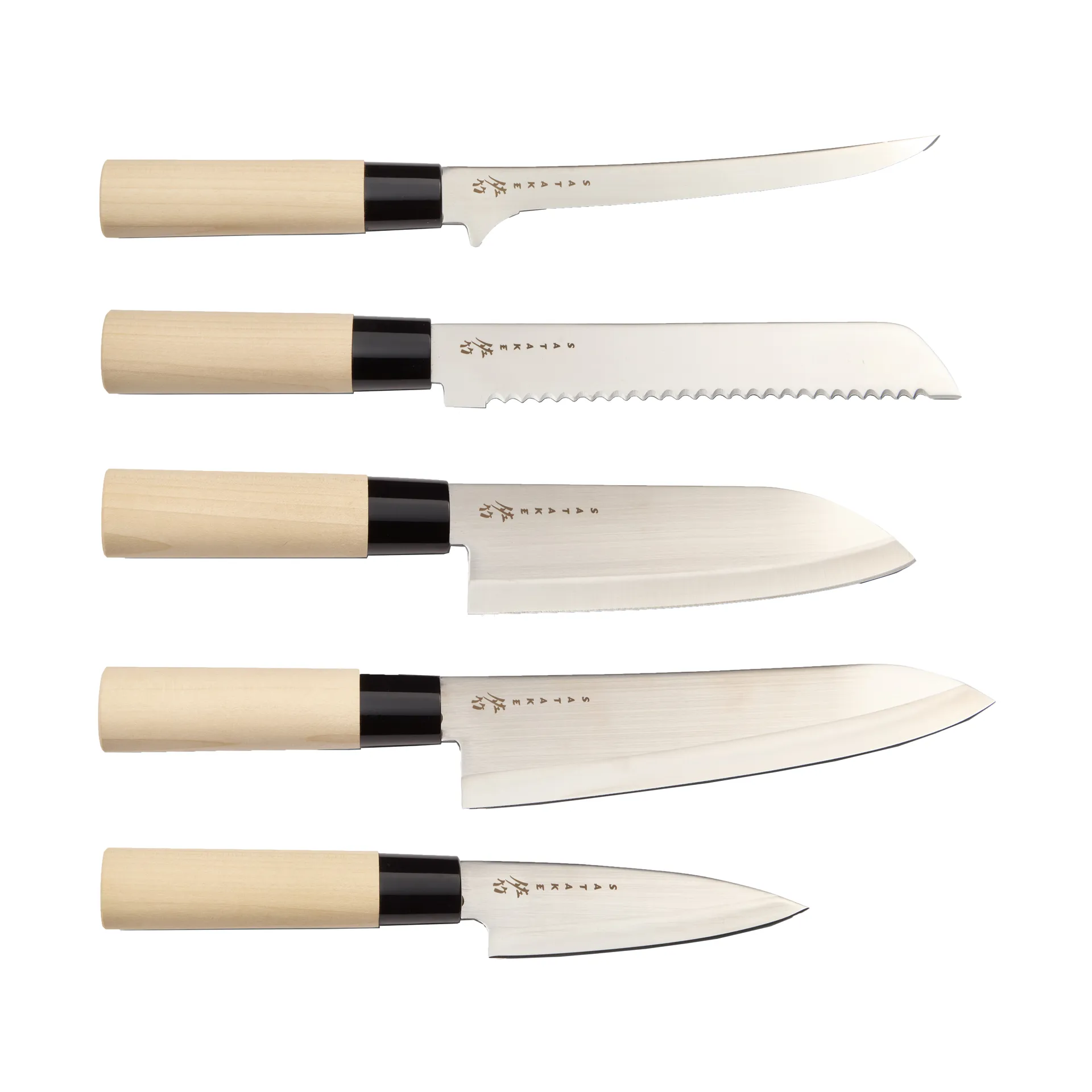 Satake Houcho Balsabox, 5 Teile Satake