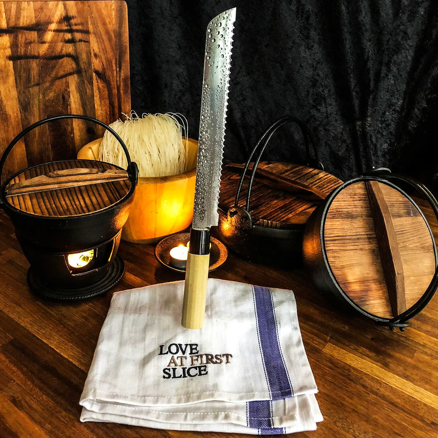 Satake Houcho Brotmesser, 24cm Satake