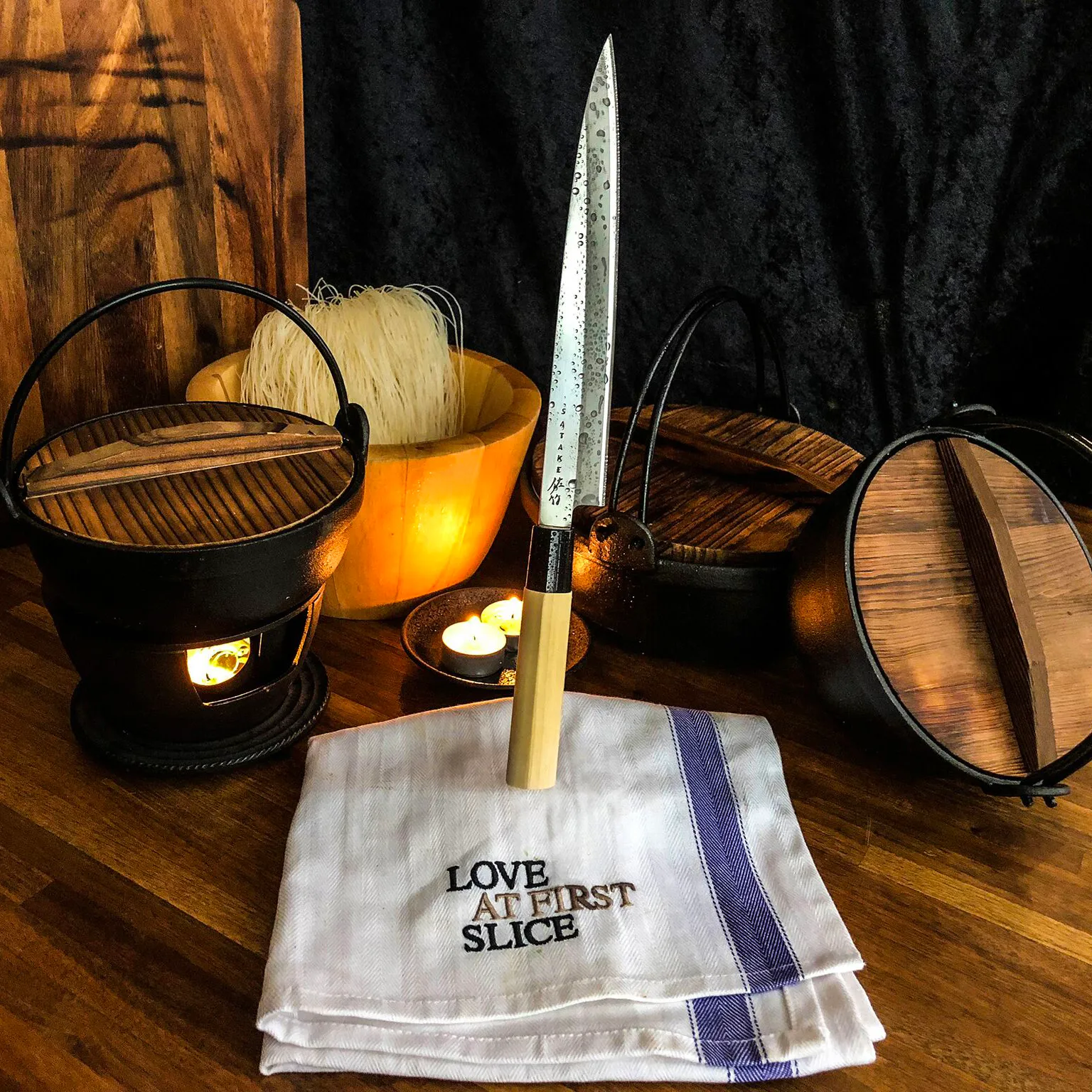 Satake Houcho Filiermesser, 21cm Satake