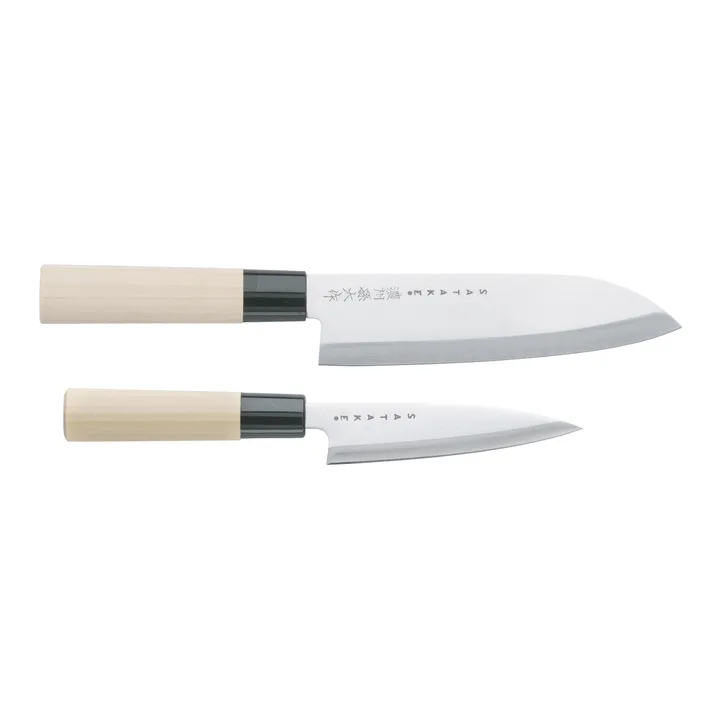 Satake Houcho Messer-Set petty & santoku - 2-teilig - Satake