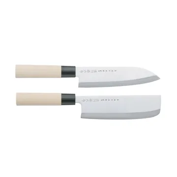 Satake Houcho Messer-Set santoku & nakiri - 2-teilig - Satake