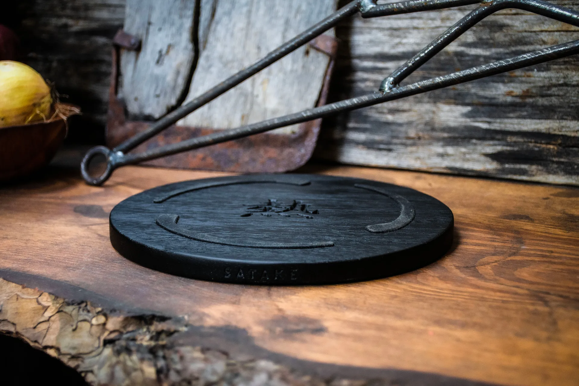 Satake magnetischer Untersetzer, Schwarz-Silikon Satake