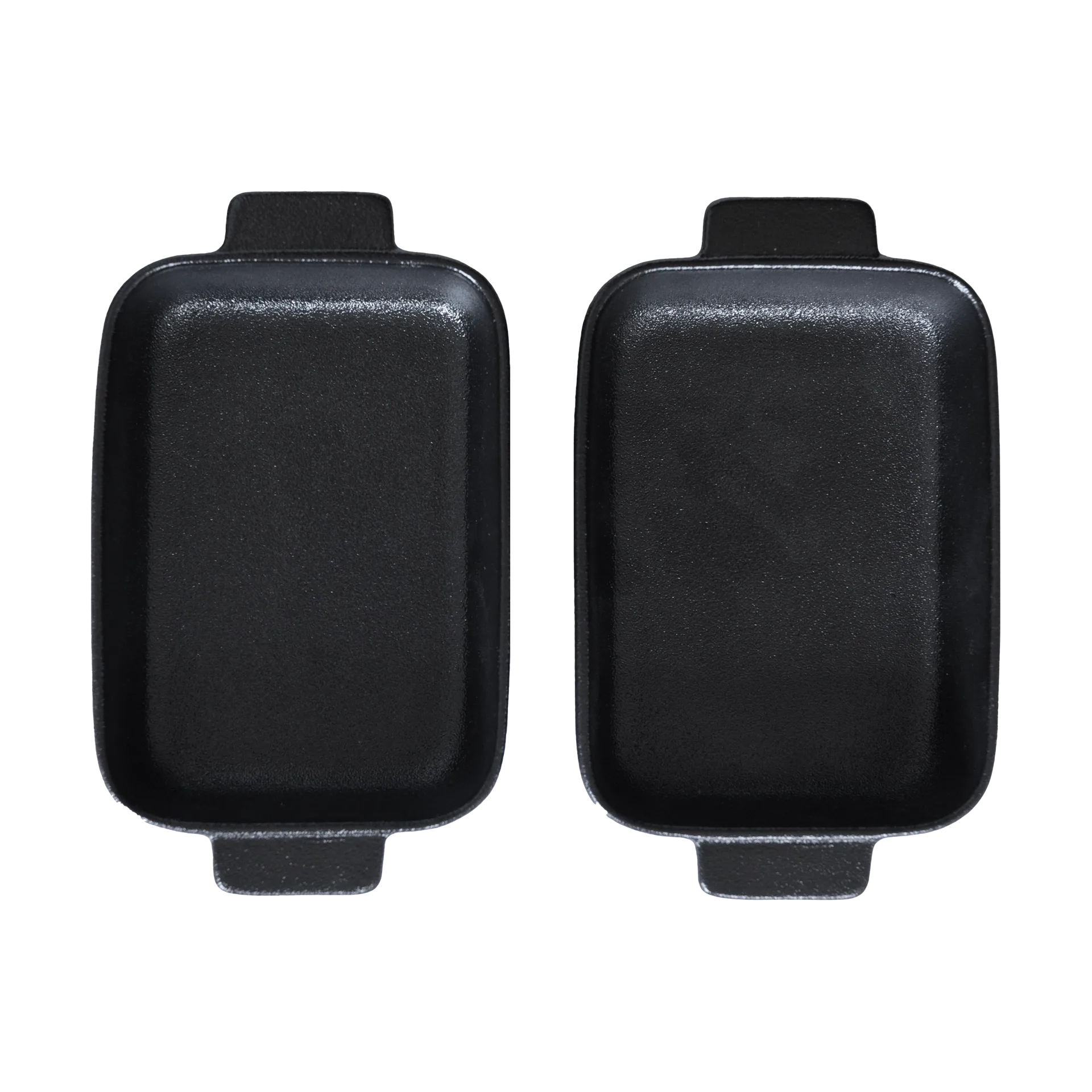 Satake Ofenform Porzellan schwarz 2er-Pack, 19 cm Satake