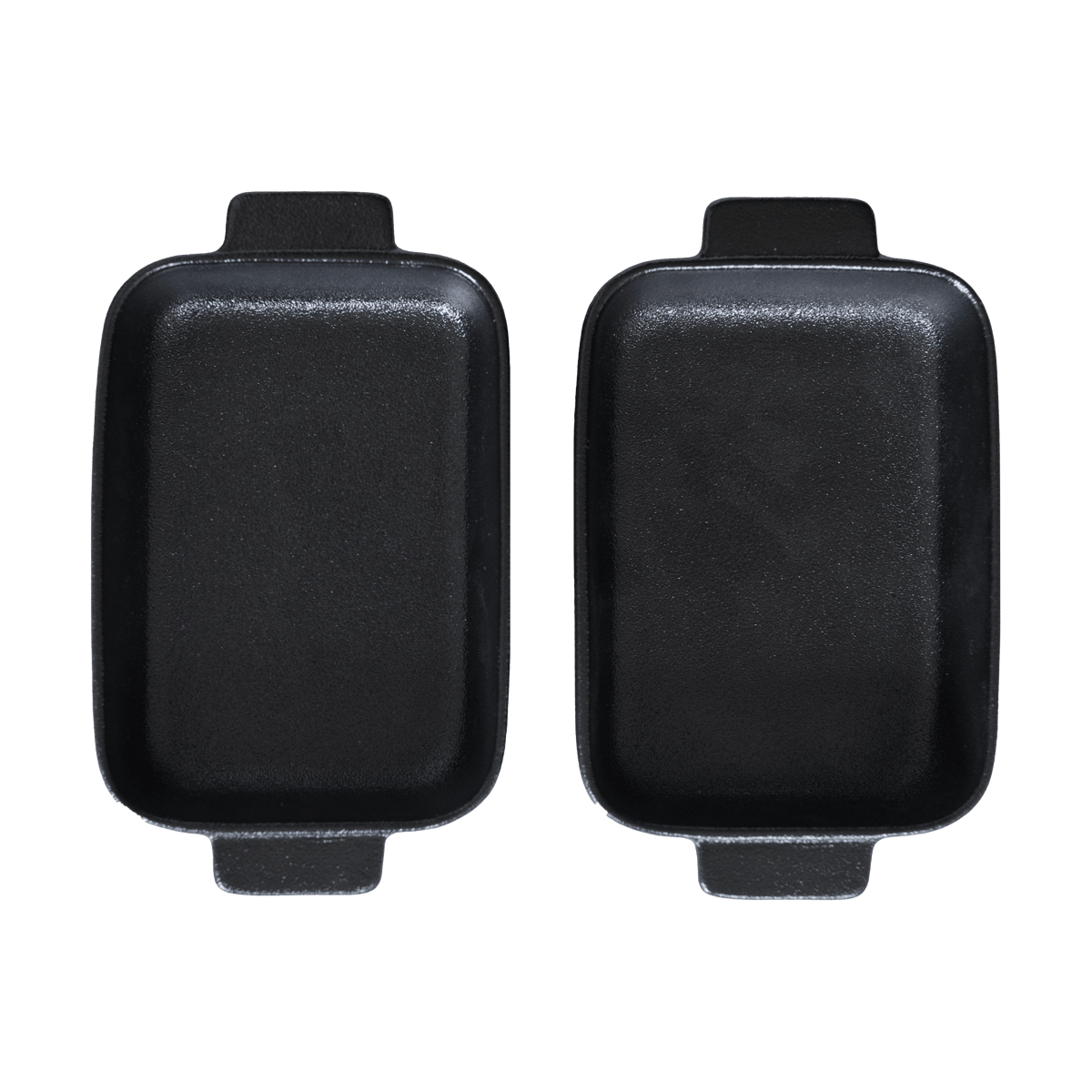 Satake Satake Ofenform Porzellan schwarz 2er-Pack 19 cm