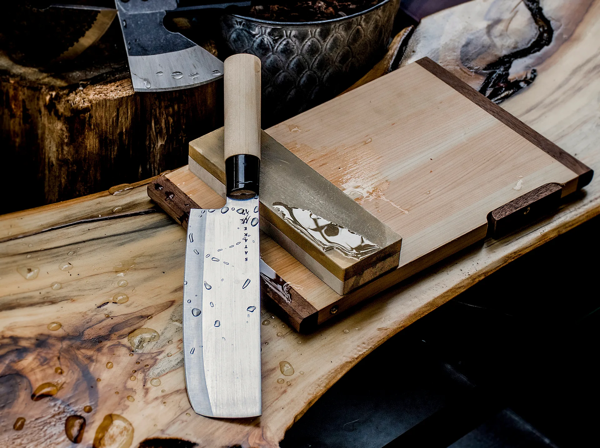 Satake Schleifstein, 1000/3000 grit Satake