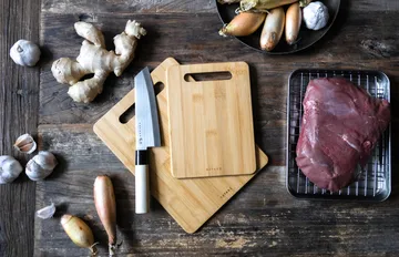 Satake Schneidebrett - Bambus, 2-teilig - Satake