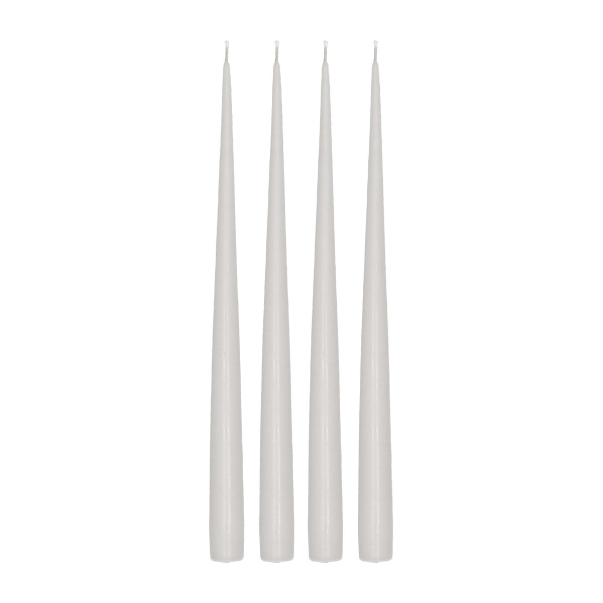Scandi Essentials Atmosphere Kerzen 4er-Pack 32 cm Icy Grey