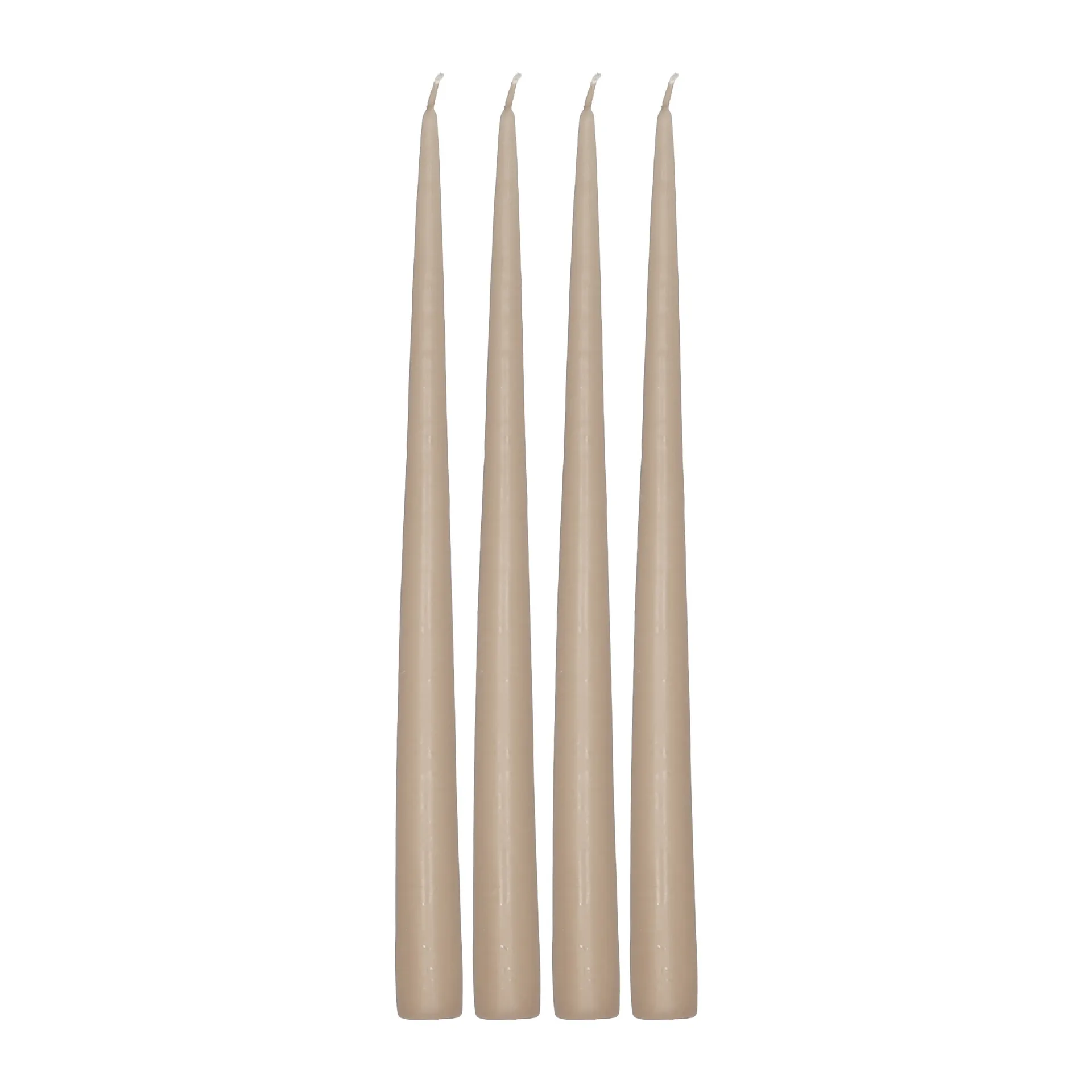 Atmosphere Kerzen 4er-Pack 32 cm, Sand Scandi Essentials