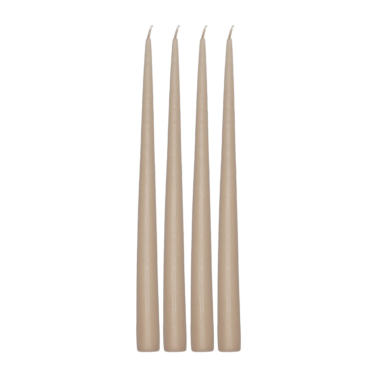 Scandi Essentials Atmosphere Kerzen 4er-Pack 32 cm Sand