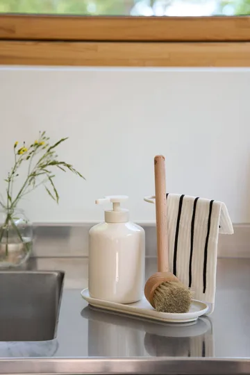 Daily Spültuch mit Muster - Weiß, 3er-Pack - Scandi Essentials