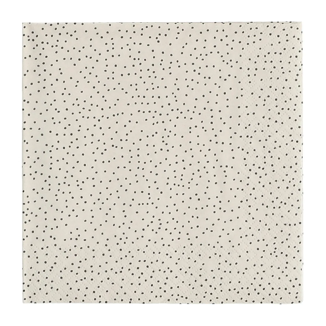 Grain Serviette 33 x 33 cm 20er-Pack, Sand-black Scandi Essentials