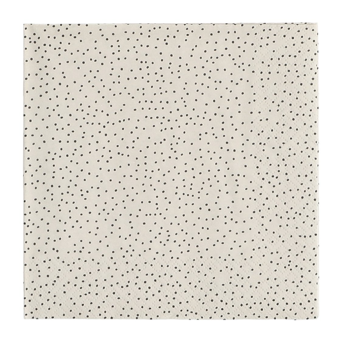 Scandi Essentials Grain Serviette 33 x 33 cm 20er-Pack Sand-black