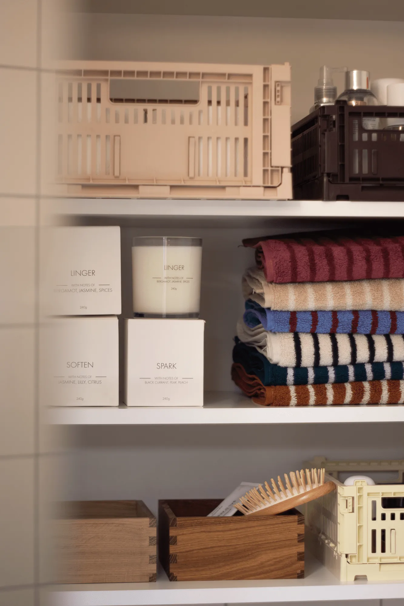 Linger Duftkerze, 260 g Scandi Essentials