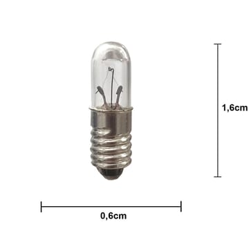 Lit Lichtquelle E5 Reserveleuchte 12V 0,6W - Klar - Scandi Essentials