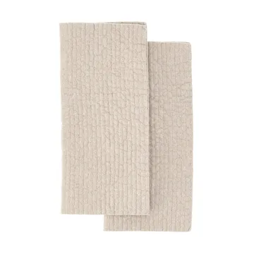 Rinse Spültuch - Beige, 2-teiliges Set - Scandi Essentials
