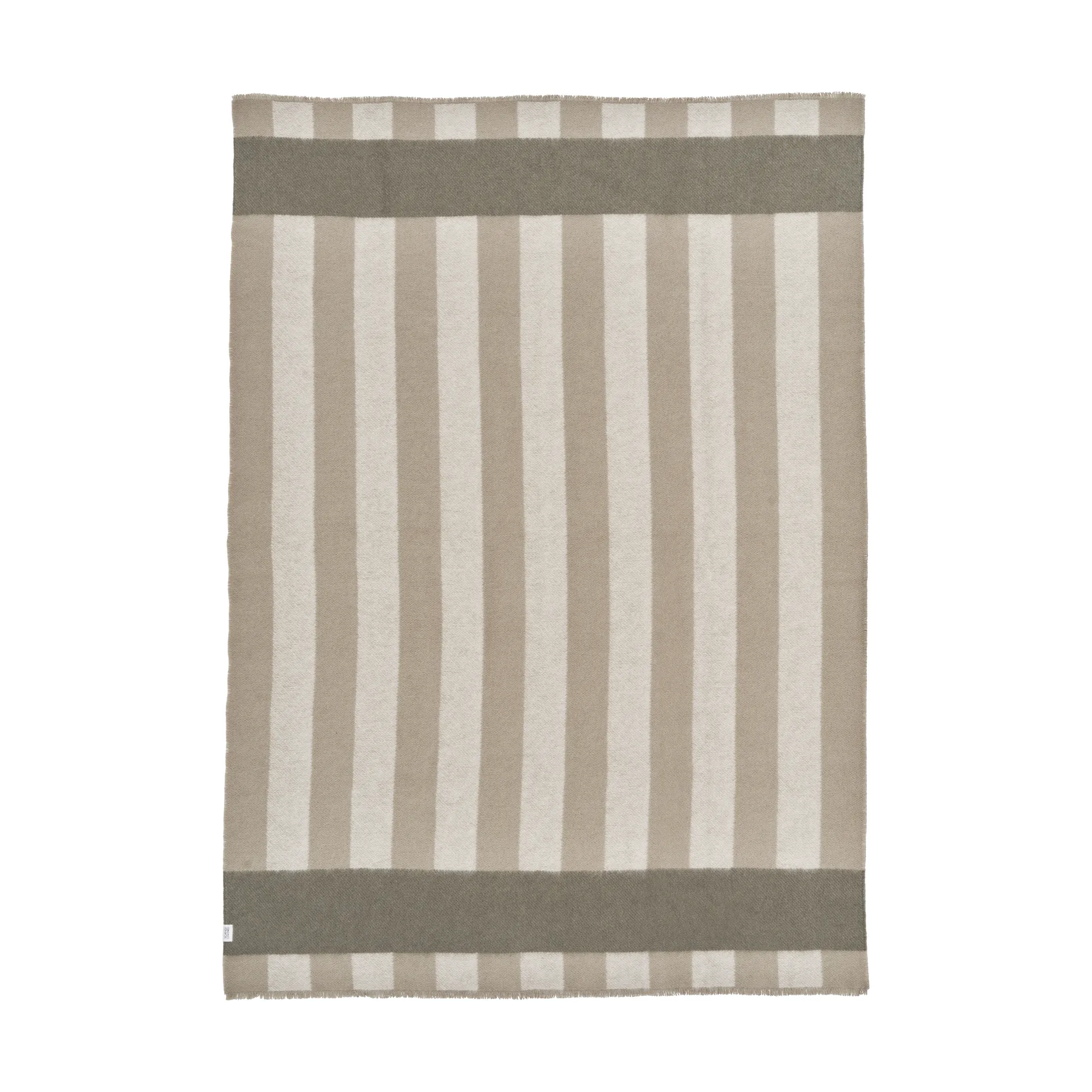 Aisles Wolldecke 130x180 cm, Beige Scandi Living