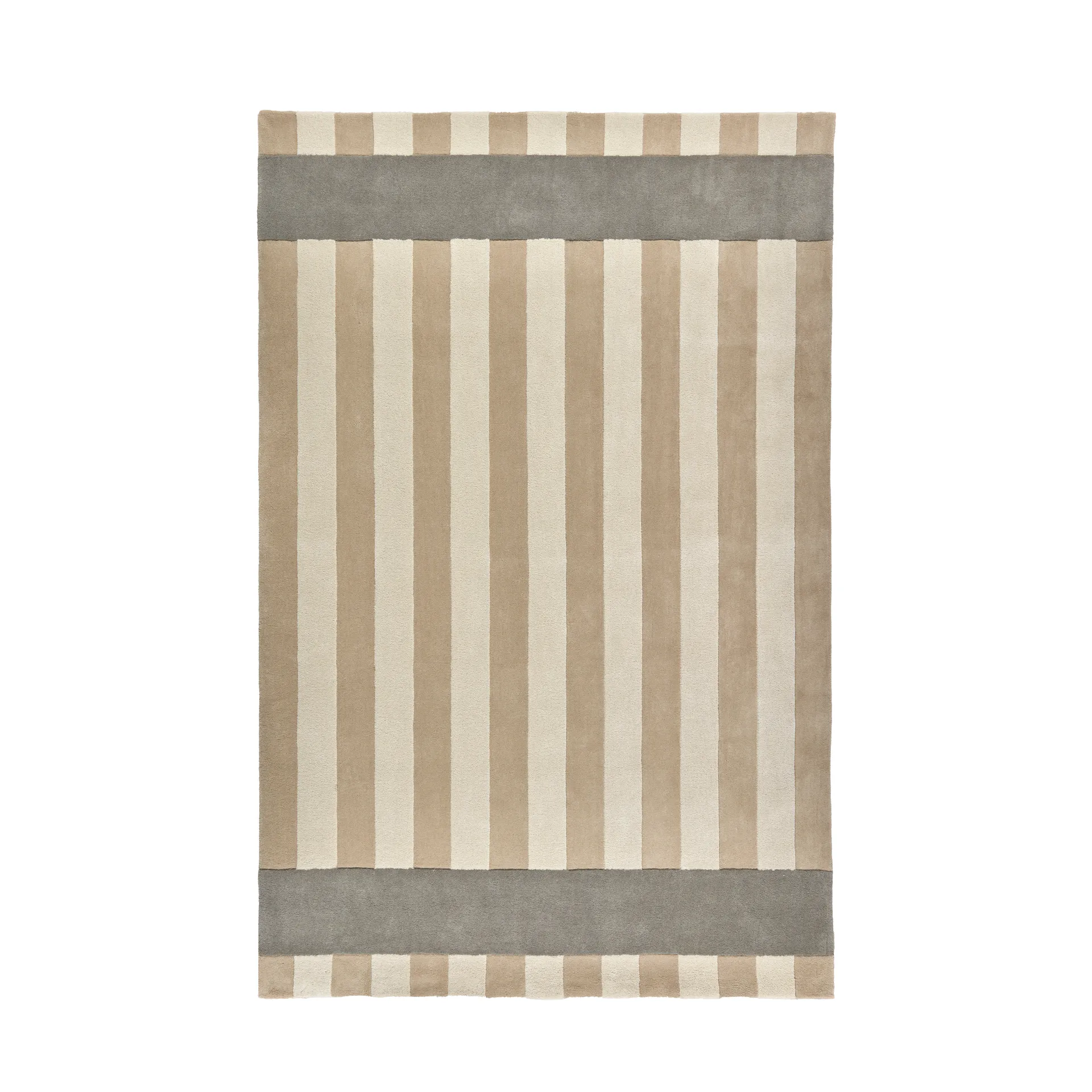 Aisles Wollteppich, Beige, 200x300 cm Scandi Living