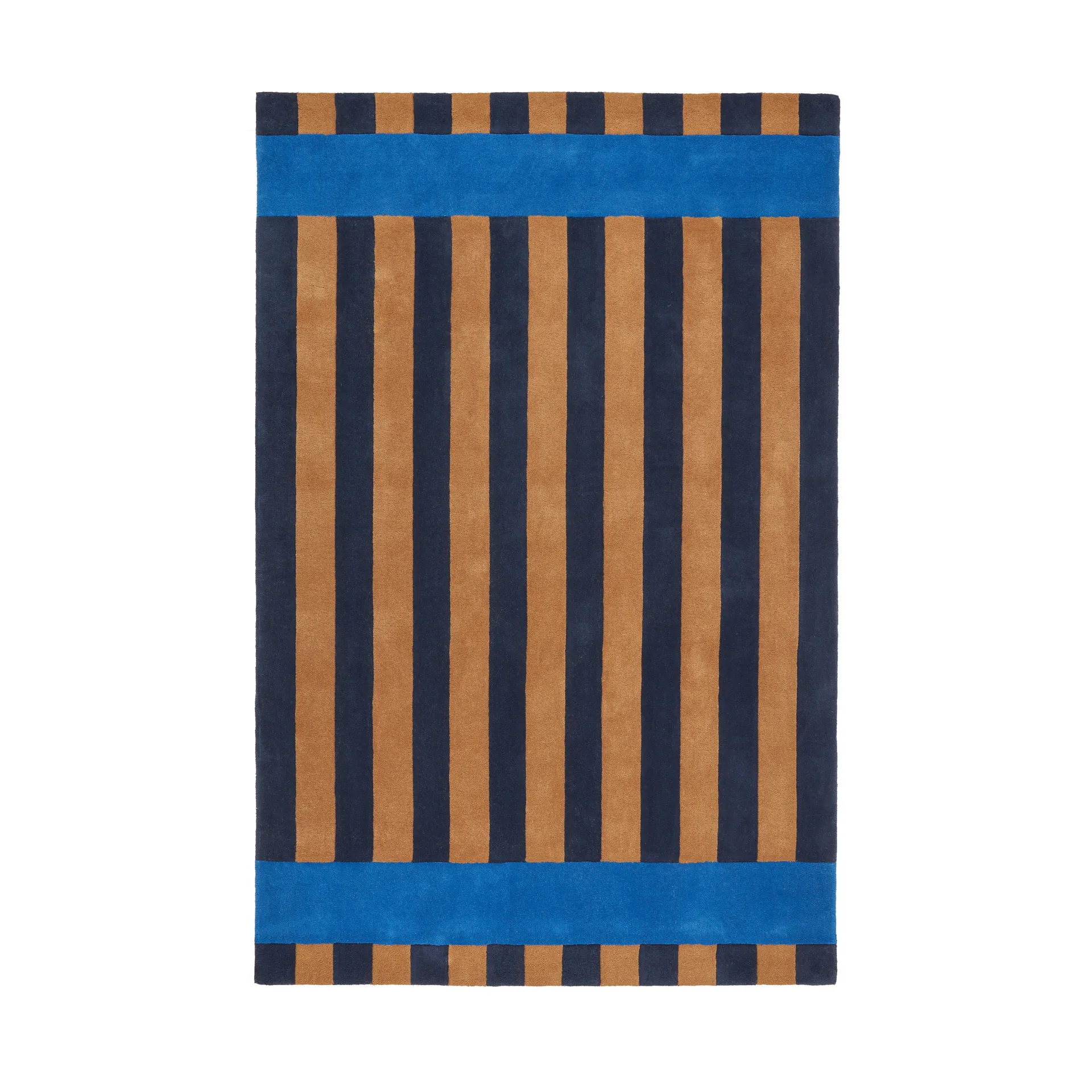 Aisles Wollteppich, Blau, 170x240 cm Scandi Living