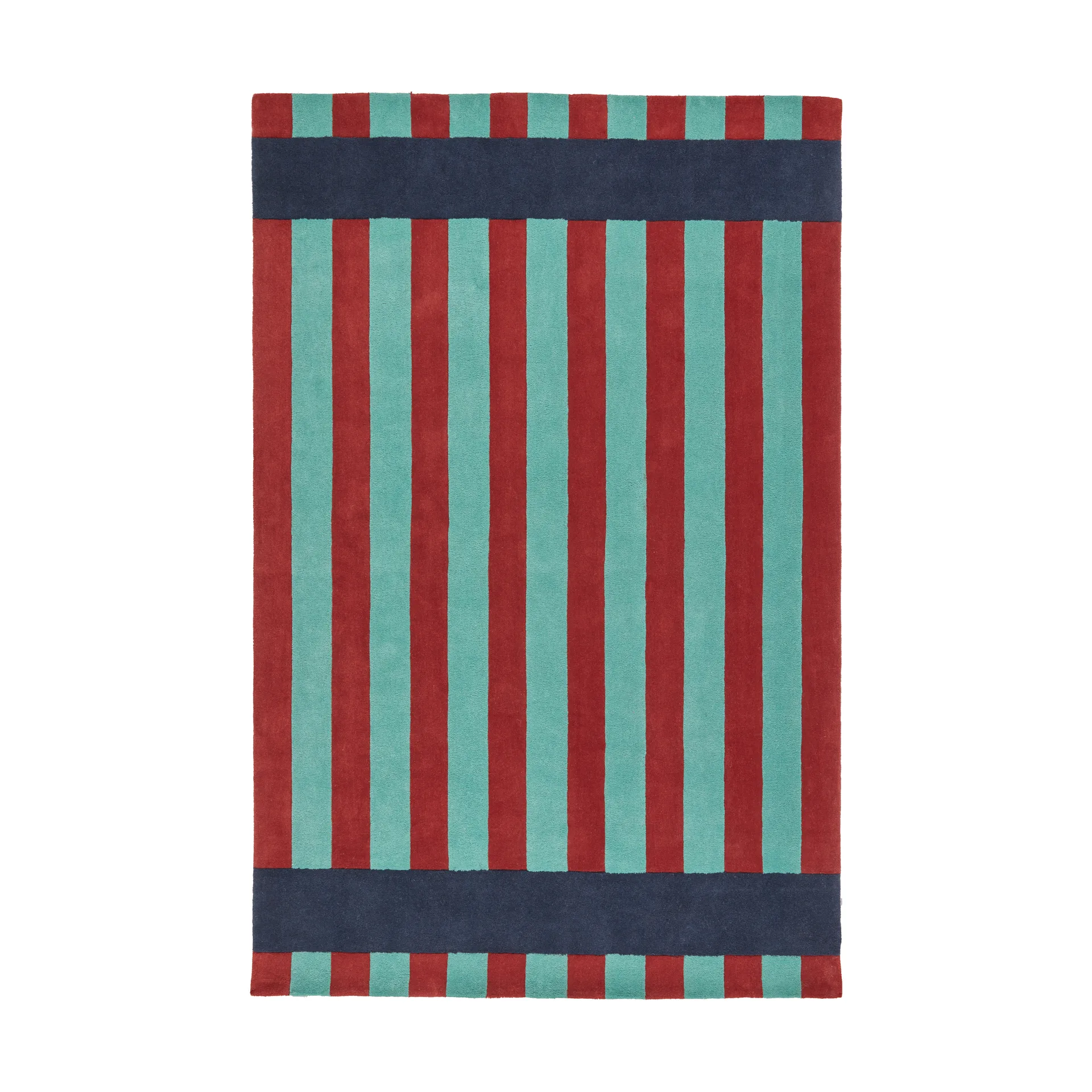 Aisles Wollteppich, Grün, 200x300 cm Scandi Living