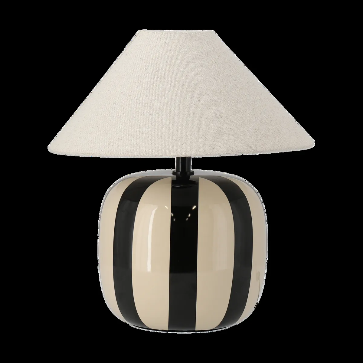 Scandi Living Alvar Tischleuchte 31 cm Schwarz