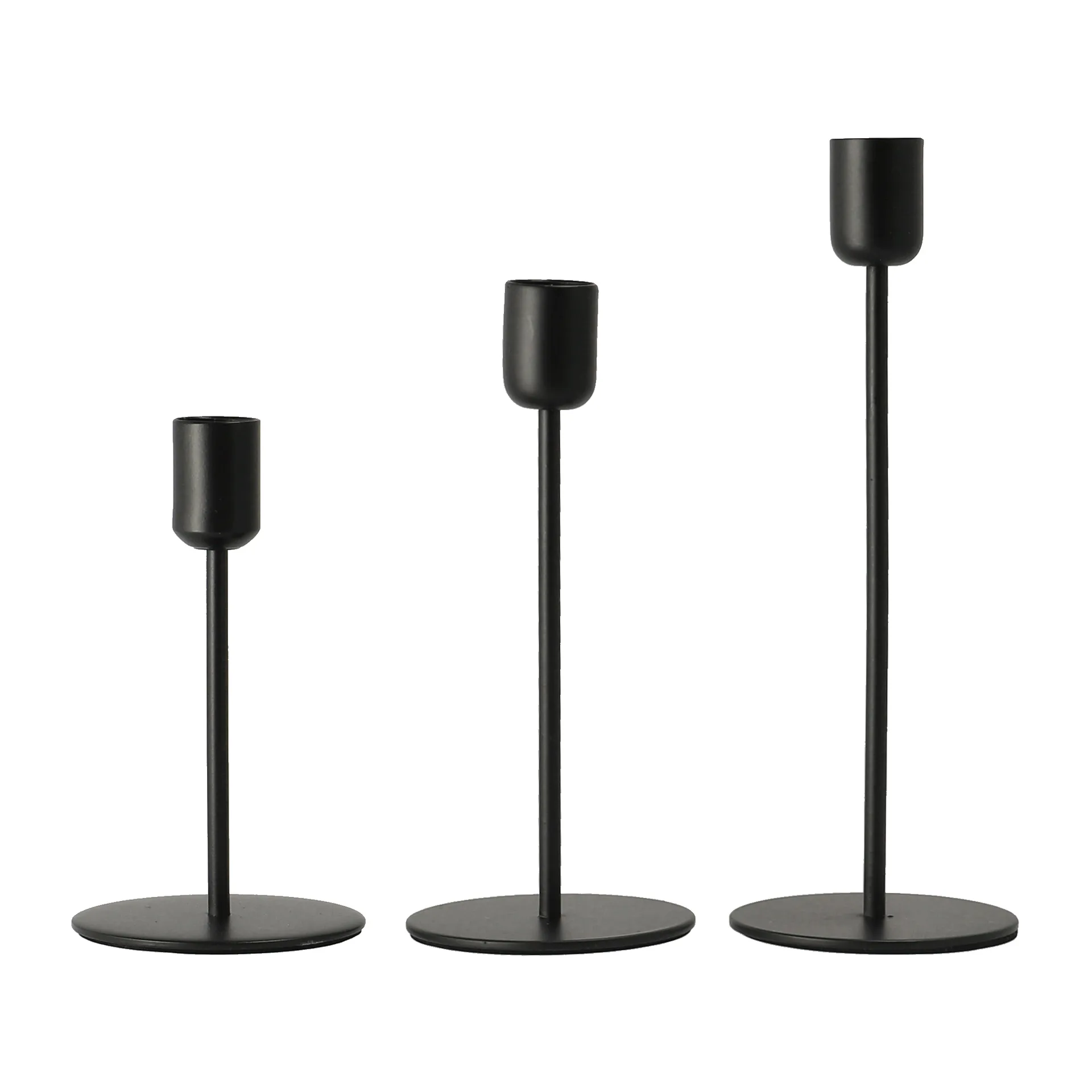 Arctic Kerzenhalter 14cm, Schwarz Scandi Living