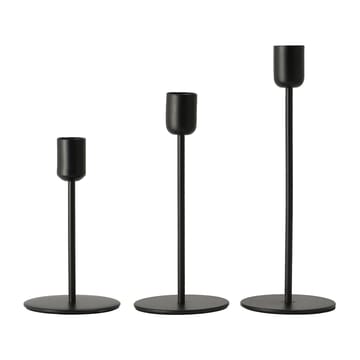 Arctic Kerzenhalter 14cm - Schwarz - Scandi Living