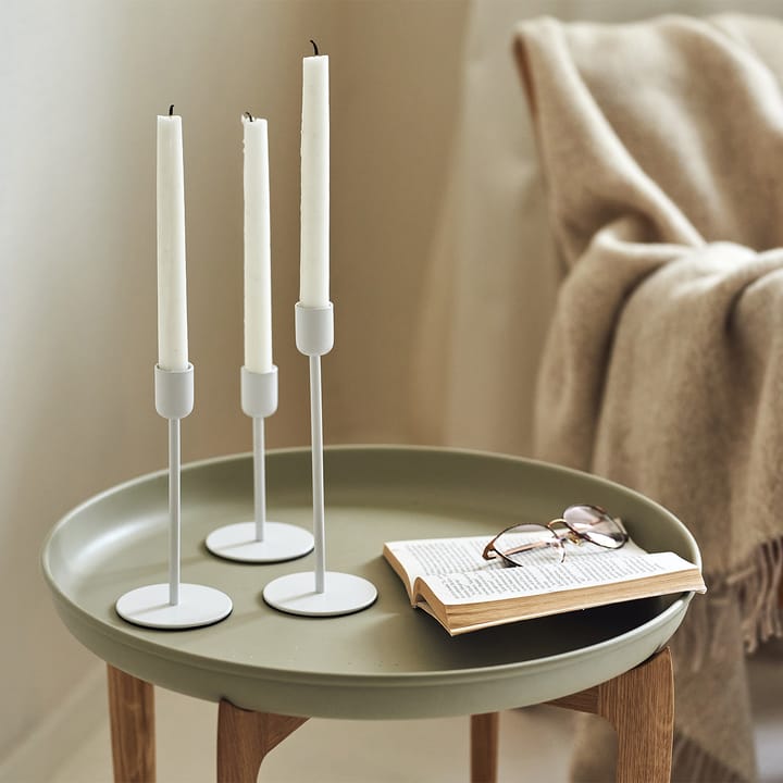 Arctic Kerzenhalter 14cm, Weiß Scandi Living