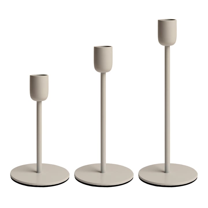 Arctic Kerzenhalter 18cm, Beige Scandi Living