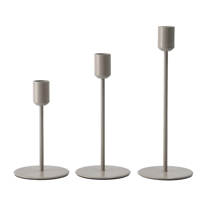 Arctic Kerzenhalter 18cm - Greige - Scandi Living