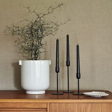 Arctic Kerzenhalter 18cm - Schwarz - Scandi Living