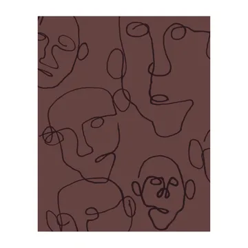 Audience Poster braun - 40 x 50cm - Scandi Living