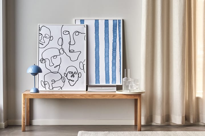 Audience Poster schwarz, 50 x 70cm Scandi Living