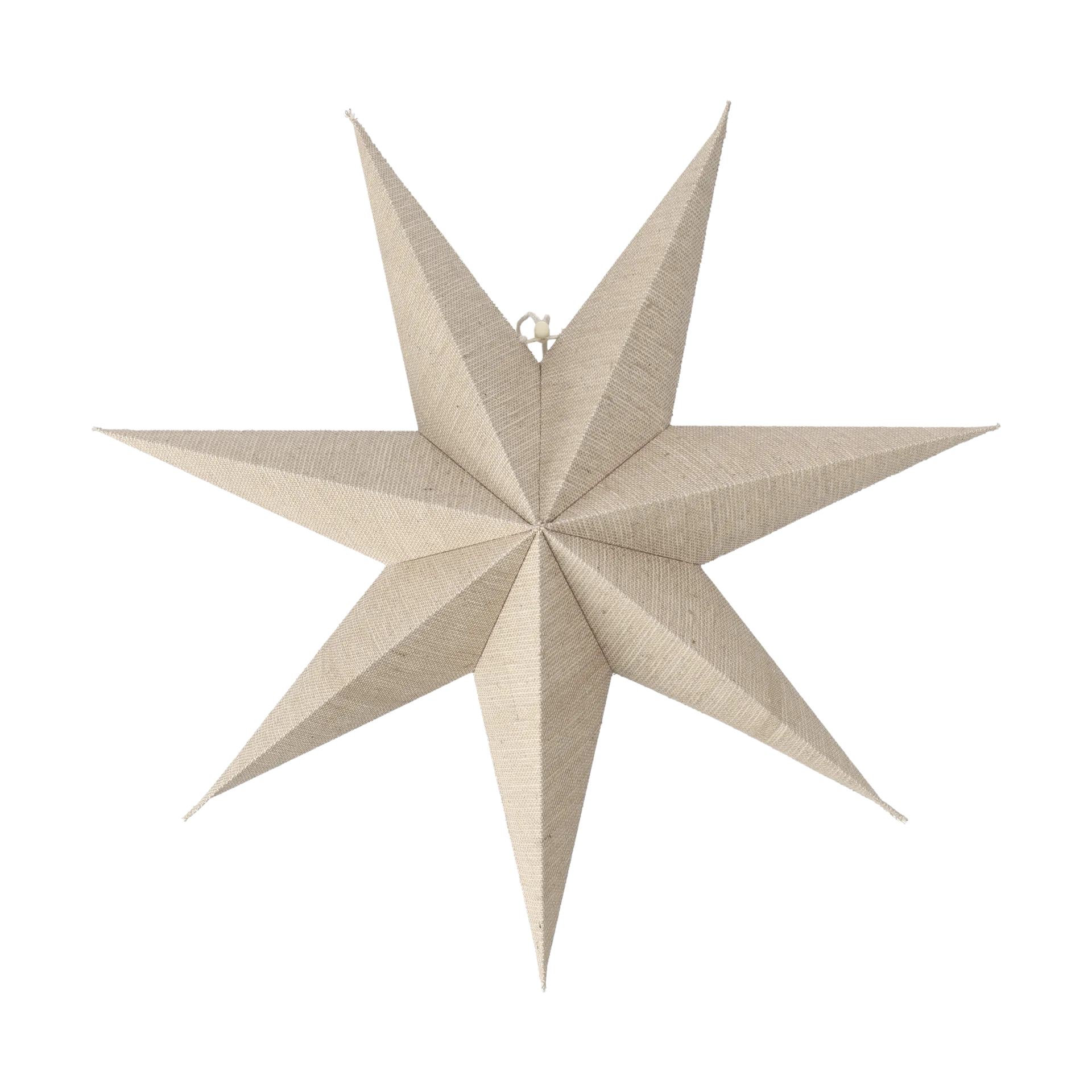 Bare Adventsstern natur, 45 cm Scandi Living