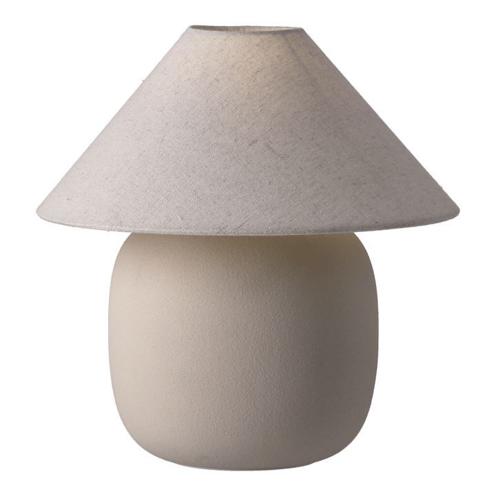 Boulder Tischleuchte 29 cm beige-nature Scandi Living