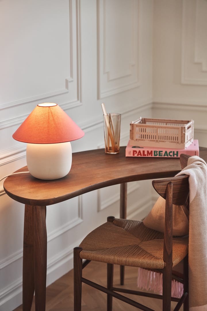 Boulder Tischleuchte 29 cm beige-peach Scandi Living