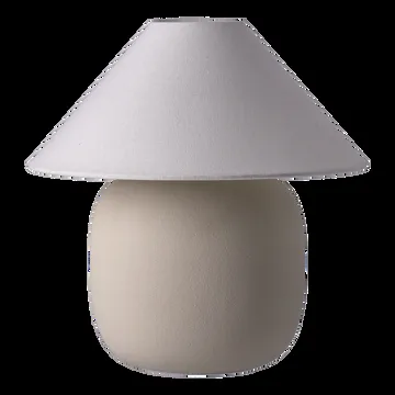 Boulder Tischleuchte 29 cm beige-white - Scandi Living