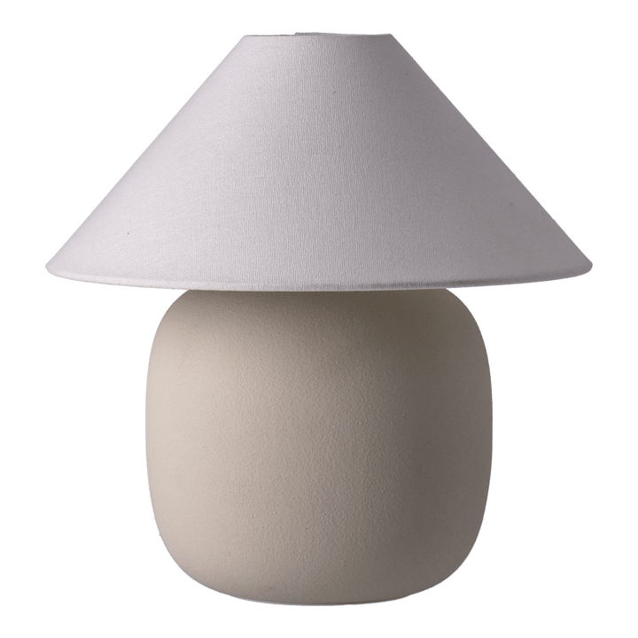 Boulder Tischleuchte 29 cm beige-white Scandi Living