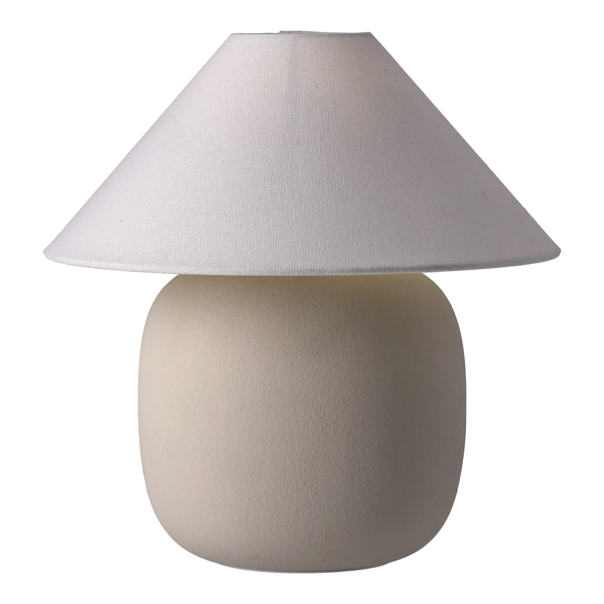 Boulder Tischleuchte 29 cm beige-white Scandi Living