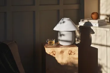 Boulder Tischleuchte 29 cm grey-white - Scandi Living