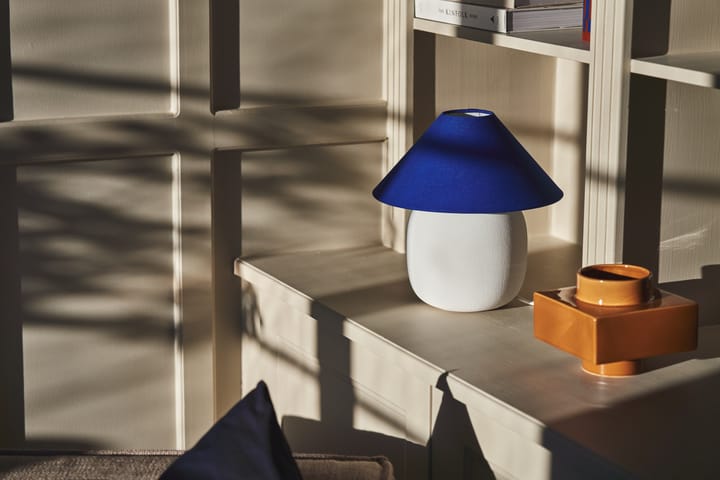 Boulder Tischleuchte 29 cm white-cobolt Scandi Living