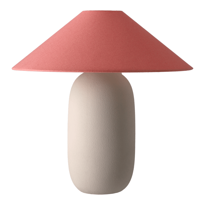 Boulder Tischleuchte 48 cm beige-peach Scandi Living