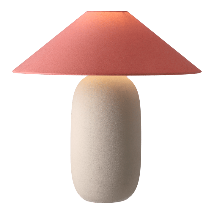 Boulder Tischleuchte 48 cm beige-peach Scandi Living