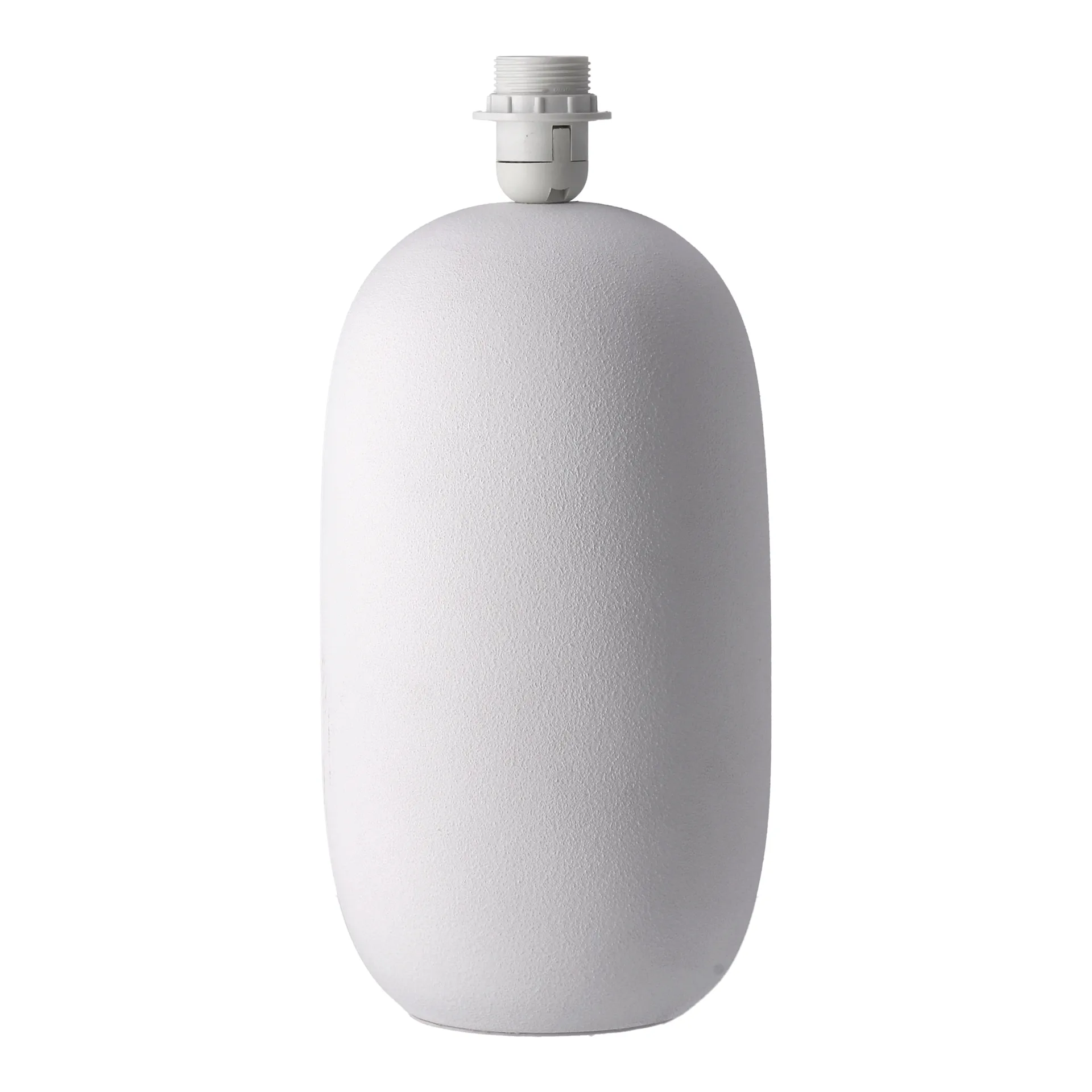 Boulder Tischleuchte 48 cm white-nature,  Scandi Living