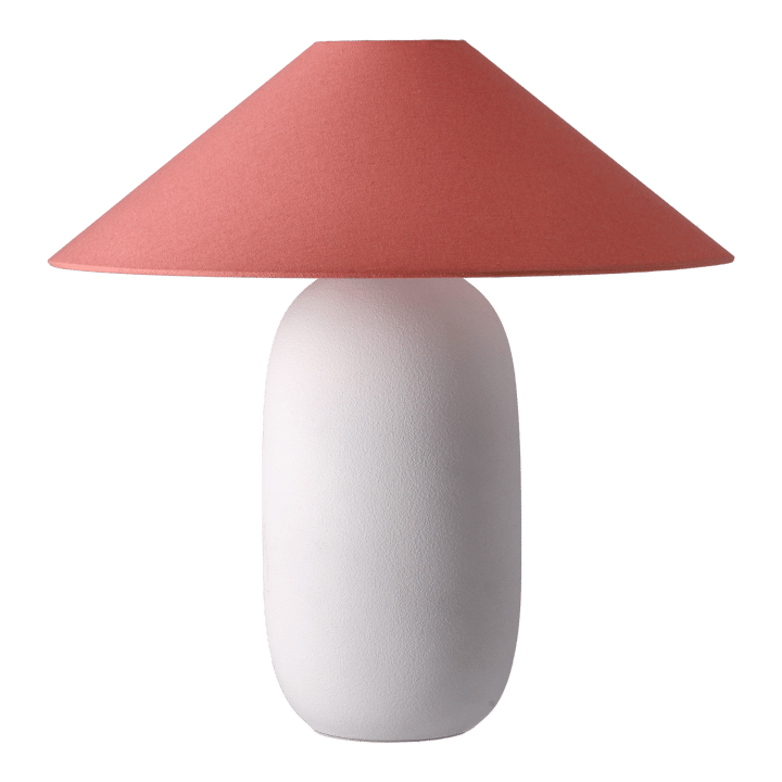 Boulder Tischleuchte 48 cm white-peach Scandi Living